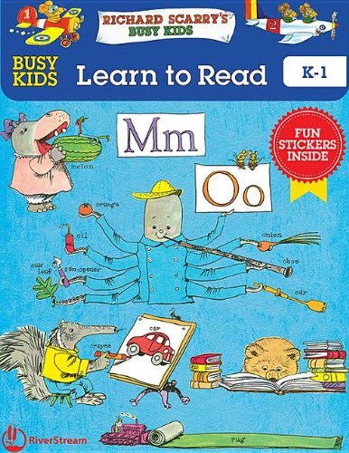Beispielbild fr Busy Kids Learn to Read!: K-1 (Richard Scarry's Busy Kids) zum Verkauf von HPB-Diamond