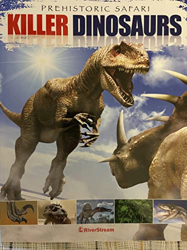 9781622431601: Killer Dinosaurs and Giant Dinosaurs Flip Book Paperback Liz Miles