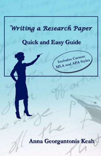 Imagen de archivo de Writing a Research Paper: Quick and Easy Guide a la venta por SecondSale