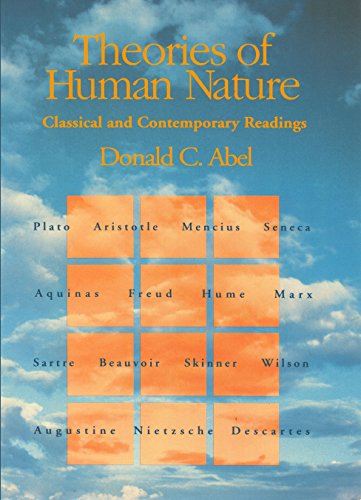 Stock image for Theories of Human Nature: Classical and Contemporary Readings for sale by Goodwill Books