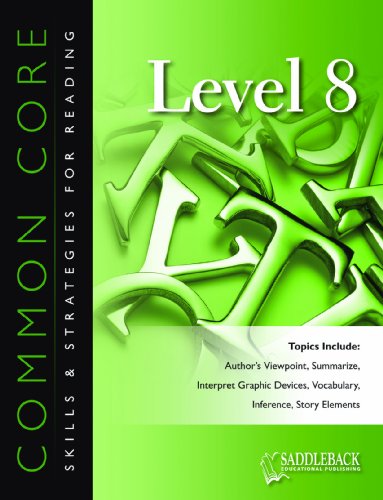 9781622500598: Common Core Skills & Strategies for Reading, Level 8