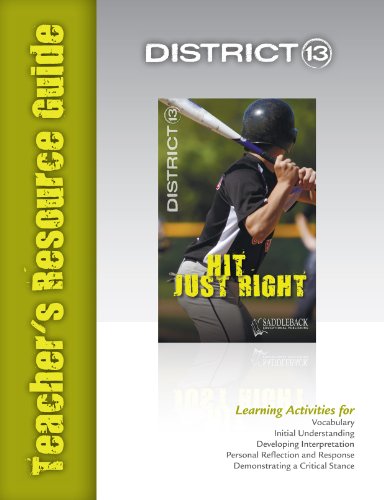 Hit Just Right Teacher's Resource Guide (District 13) (9781622507818) by Saddleback Educational Publishing
