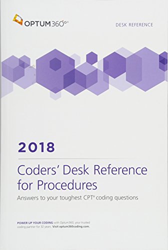 Stock image for Coders Desk Reference for Procedures 2018 for sale by Reliant Bookstore