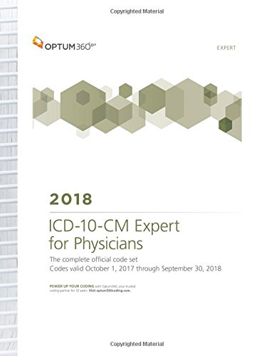 Beispielbild fr ICD-10-CM Expert for Physicians: With Guidelines 2018 (Spiral) zum Verkauf von Book Outpost