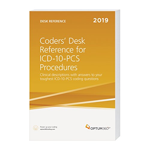 Stock image for Coders' Desk Reference for Procedures (ICD-10-Pcs) 2019 for sale by ThriftBooks-Atlanta