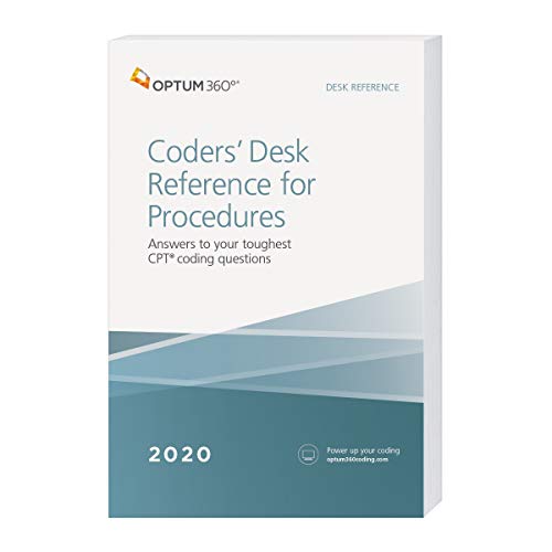 Beispielbild fr Coders Desk Reference for Procedures 2020 zum Verkauf von Goodwill of Colorado