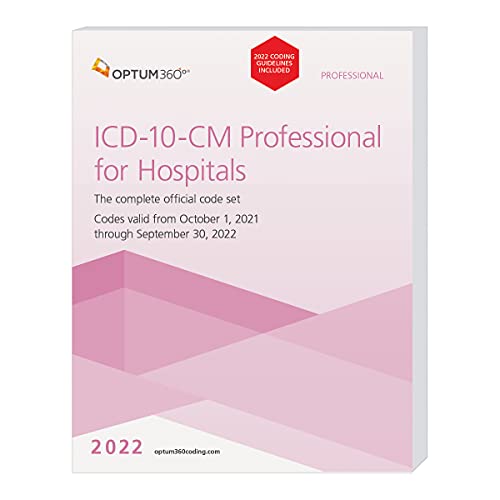 Imagen de archivo de ICD-10-CM Professional for Hosptials with Guidelines 2022 a la venta por Better World Books: West