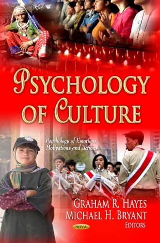 9781622572748: Psychology of Culture (Psychology of Emotions, Motivations and Actions)