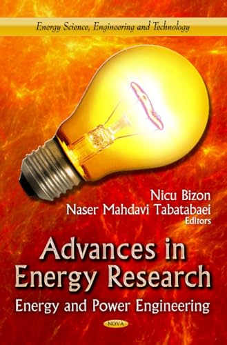 9781622575343: Advances in Energy Research: Energy & Power Engineering (Energy Science, Engineering and Technology)