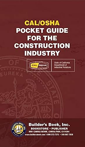 Beispielbild fr Cal/OSHA Pocket Guide for the Construction Industry zum Verkauf von ThriftBooks-Dallas