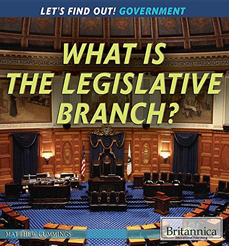 Stock image for What Is the Legislative Branch? (Let's Find Out! Government) for sale by More Than Words