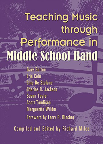 Beispielbild fr Teaching Music through Performance in Middle School Band zum Verkauf von GF Books, Inc.