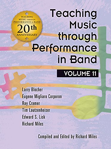 Beispielbild fr Teaching Music through Performance in Band, Vol. 11 zum Verkauf von GF Books, Inc.