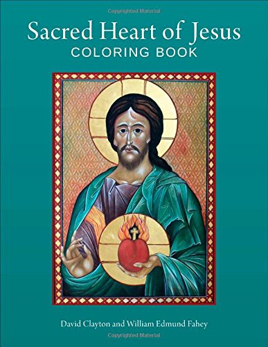 9781622822249: Sacred Heart of Jesus Coloring Book