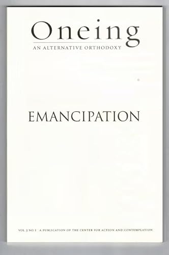 Imagen de archivo de Oneing Emancipation a la venta por ThriftBooks-Dallas