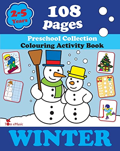 Imagen de archivo de Winter: Coloring and Activity Book with Puzzles, Brain Games, Mazes, Dot-to-Dot & More for 2-5 Years Old Kids (Coloring Activity Book) a la venta por SecondSale