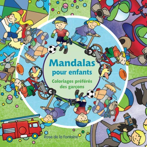 Imagen de archivo de Coloriages prfrs des garons: Mandalas pour enfants a la venta por Revaluation Books