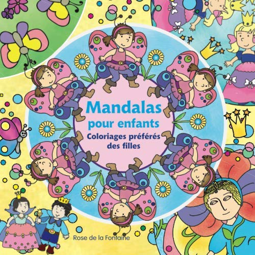 Imagen de archivo de Coloriages prfrs des filles: Mandalas pour enfants a la venta por Revaluation Books