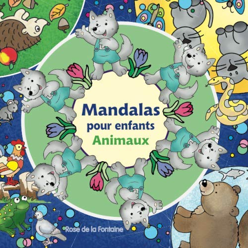 Stock image for Animaux: Mandalas pour enfants (Coloriages) for sale by Revaluation Books