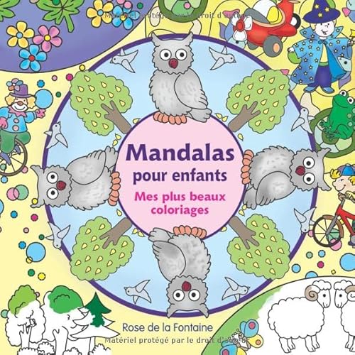 Stock image for Mes plus beaux coloriages: Mandalas pour enfants (French Edition) for sale by Book Deals