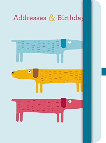 Stock image for Green Address & Birthday Book Larsen DOGS for sale by medimops