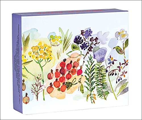 Imagen de archivo de Watercolor Meadow QuickNotes in sturdy box with magnetic closure, blank notecards for all occasions a la venta por Books From California