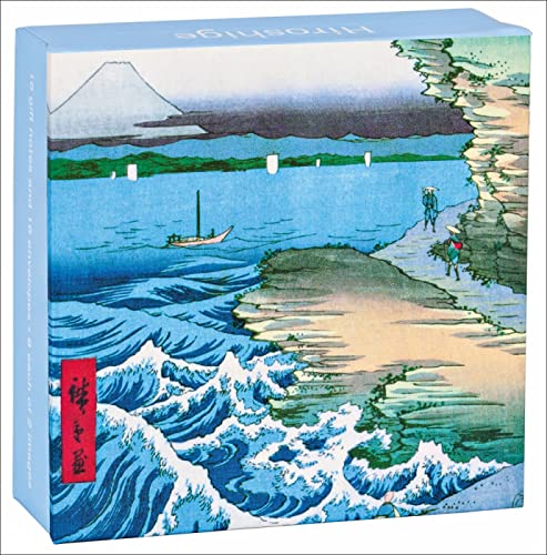 Beispielbild fr Hiroshige Mini Fliptop Notecard Box zum Verkauf von PBShop.store US