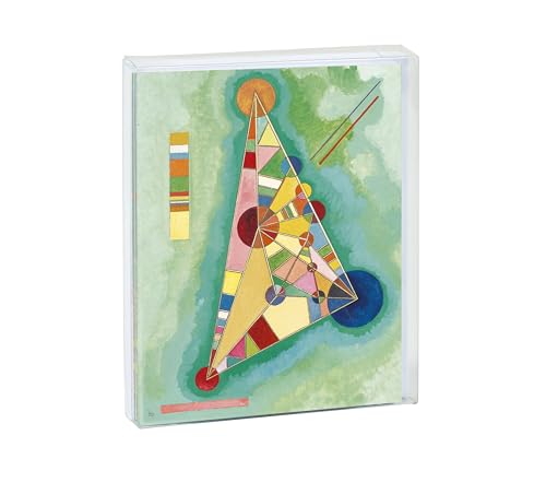 Stock image for Variegation in the Triangle, Vasily Kandinsky Notecard Set: 10-Full Color, Standard Size Illustrated Notecards with Envelopes for sale by Lakeside Books