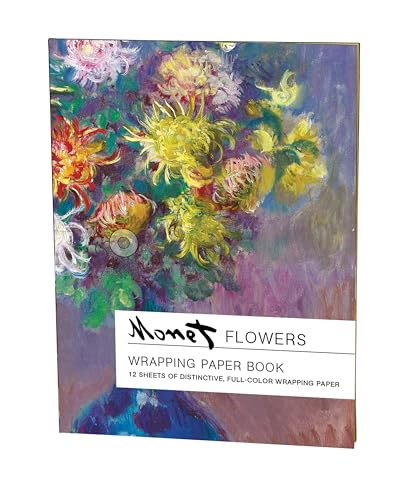 Stock image for Flowers, Claude Monet Wrapping Paper Book for sale by Grand Eagle Retail