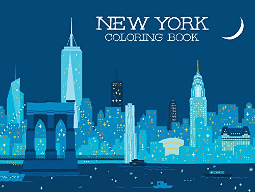 Imagen de archivo de New York Coloring Book [Soft Cover ] a la venta por booksXpress