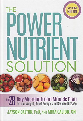 Stock image for The Power Nutrient Solution The 28-day Micronutrient Miracle Plan for sale by Gulf Coast Books