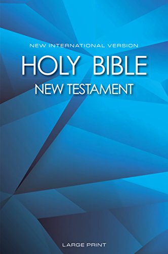 9781623370473: NIV, New Testament, Large Print, Paperback, Blue