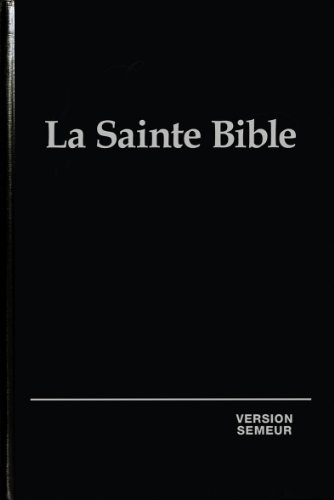 9781623370619: La Sainte Bible / Holy Bible: Version Semeur, Black