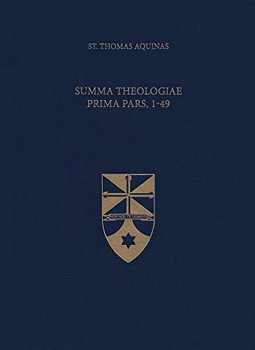 Summa Theologiae Prima Pars, 1-49 (Latin-English Opera Omnia) (9781623400064) by Aquinas, Saint Thomas