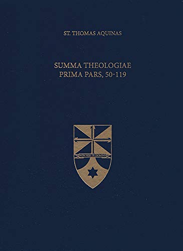 Beispielbild fr Summa Theologiae Prima Pars, 50-119 (Latin-English Edition) zum Verkauf von Revaluation Books