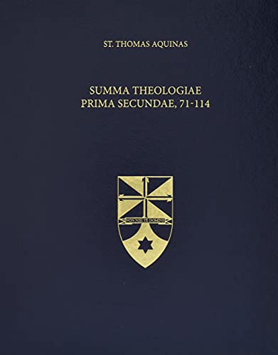 Beispielbild fr Summa Theologiae Prima Secundae, 71-114 (Latin-English Opera Omnia) zum Verkauf von Book Deals