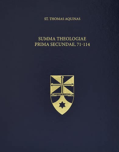 Stock image for Summa Theologiae Prima Secundae, 71-114 (Latin-English Opera Omnia) for sale by Redux Books