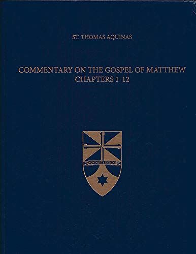 Beispielbild fr Commentary on the Gospel of Matthew 1-12 (Latin-English Edition) zum Verkauf von Revaluation Books