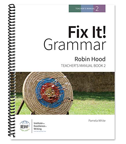 Stock image for Fix It! Grammar: Robin Hood [Teacher  s Manual Book 2] for sale by HPB-Ruby