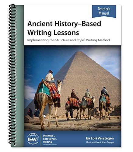 Stock image for Ancient History-Based Writing Lessons [Teachers Manual only] for sale by Hawking Books