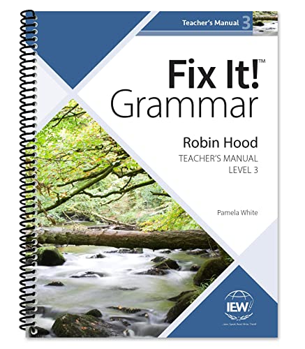 Stock image for Fix It! Grammar: Level 3 Robin Hood [Teacher's Manual] for sale by Once Upon A Time Books
