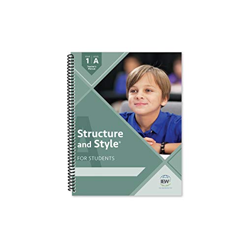 Stock image for Structure and Style for Students: Year 1 Level A [Teacher's Manual only] for sale by HPB-Red