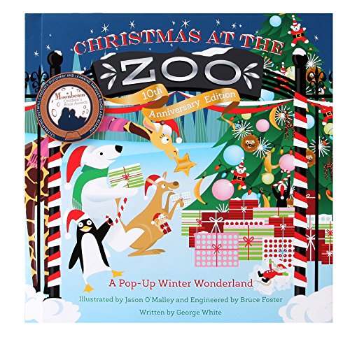 Beispielbild fr Christmas at the Zoo 10th Anniversary Edition: A Pop-Up Wonderland zum Verkauf von Zoom Books Company