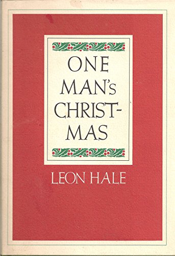 Beispielbild fr One Man's Christmas zum Verkauf von SecondSale