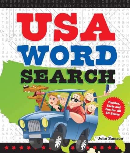 Beispielbild fr USA Word Search: Puzzles, Facts, and Fun for 50 States zum Verkauf von Reliant Bookstore