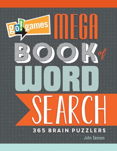 9781623540555: Go!Games Mega Book of Word Search: 365 Brain Puzzlers