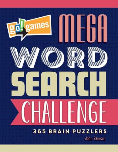 Beispielbild fr Go!Games Mega Word Search Challenge zum Verkauf von Orion Tech