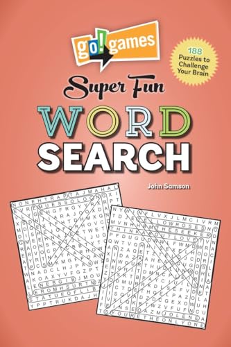 Stock image for Go!games Super Fun Word Search: 188 Puzzles to Challenge Your Brain for sale by ThriftBooks-Atlanta