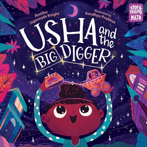Beispielbild fr Usha and the Big Digger (Storytelling Math) zum Verkauf von More Than Words