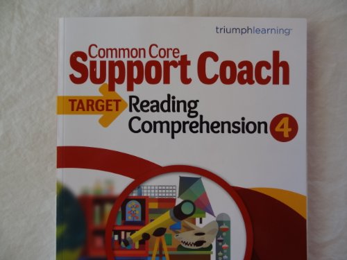 Stock image for Common Core Support Coach, Target: Reading Comprehension, Grade 4 for sale by Jenson Books Inc